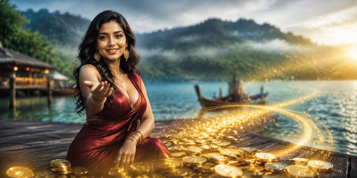 ঢাকার স্কাইলাইনে অনলাইন গেমিং প্ল্যাটফর্মের ভিজ্যুয়াল